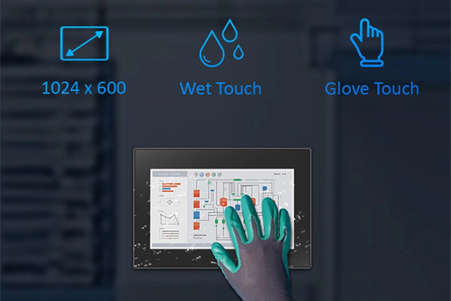 7″ Industrial Control Panel | HMI-70