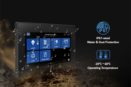 7″ Industrial Control Panel | HMI-70